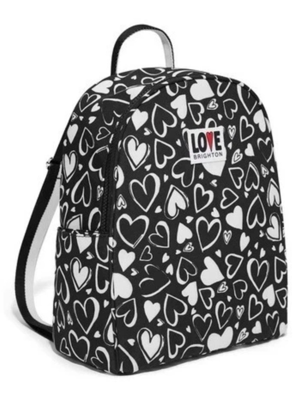 Brighton Endless Love Hearts Backpack Limited Edition School Travel Designer New - Picture 6 of 15